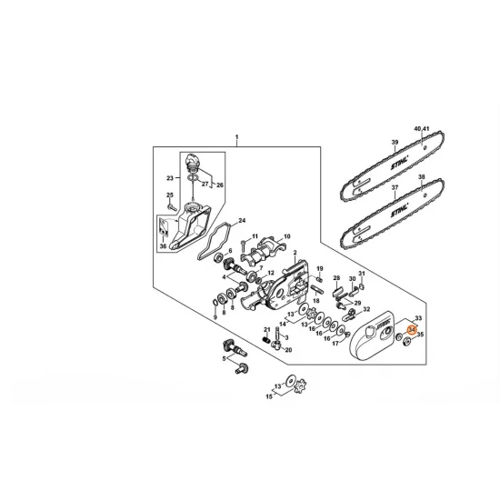 STIHL  Pierścień 0000 961 1409